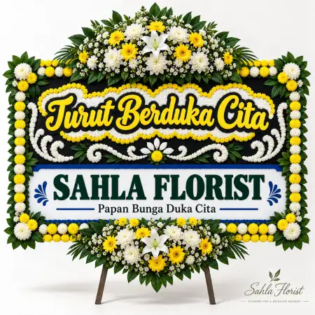 Papan Bunga Duka Lombok Timur